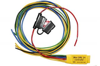 ДХО Max DRL 2+ на  Primera P12 со штатным ксеноном (дальний вполнакала)-dho.jpg