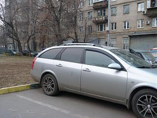 Установка быстросъемных коротких рейлингов в штатные места вместо поперечин.Р12 Wagon-p1010790.jpg
