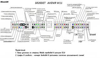 распиновка разьемов косы SR20Det Avenir-aveir.jpg